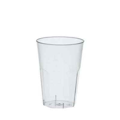  Papstar Verre &agrave; Caipirinha plastique PS, 0,3 l, transparent - Lot de 2