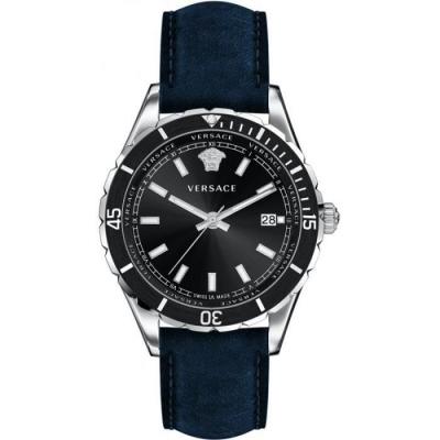 VERSACE WATCHES  Ve3a00220 Watch Bleu,Argent&eacute;