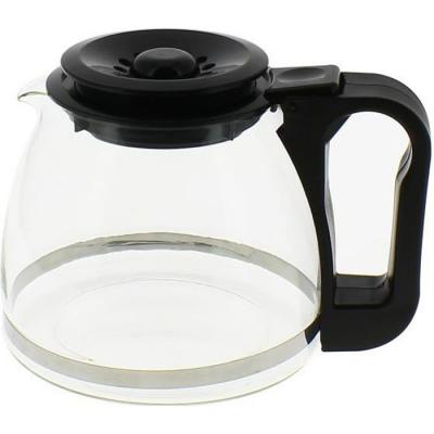 HOME EQUIPEMENT Verseuse conique couleur noire avec couvercle adaptable