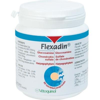 VETOQUINOL  Flexadin Chien Chat 90 comprim&eacute;s
