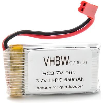 VHBW 1x Batterie pour drone (650mAh, 3,7V, Li-ion) - 