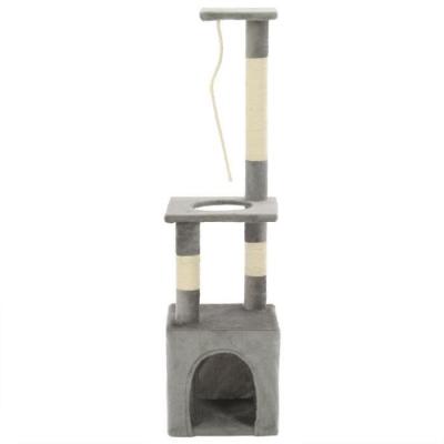 VIDAXL  - Arbre &agrave; chat avec griffoirs en sisal 109 cm Gris Gris