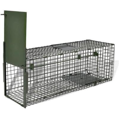 VIDAXL Attrape &agrave; animaux avec 1 porte