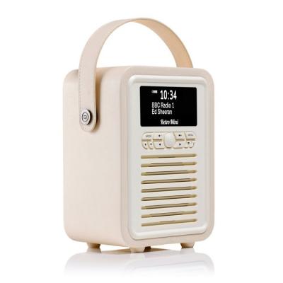 VIEW QUEST ViewQuest Retro Mini - Radio portative DAB - 5 Watt - cr&egrave;me