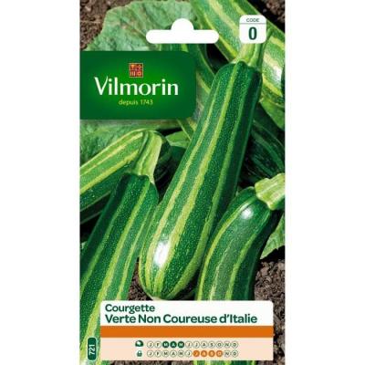 VILMORIN Graines de Courgette Verte non coureuse d' Italie