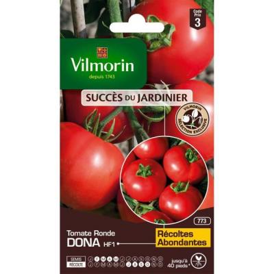 VILMORIN Graines de tomate vari&eacute;t&eacute; ""Dona HF1""  semis de f&eacute;vrier &agrave; mai
