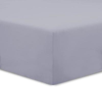 VISION  - Drap housse Gris - 140x190cm - 100% coton