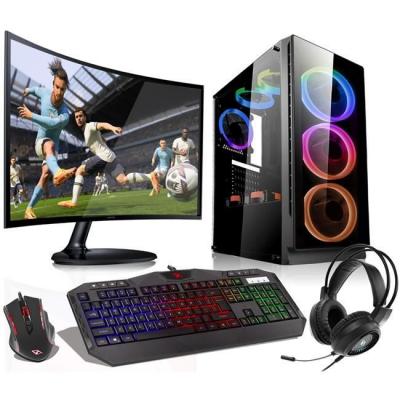 VIST Kit Gaming i5 10400F - RAM 32Go - RX580 - SSD 1To M.2 - LCD 24 - Windows 11 Pro