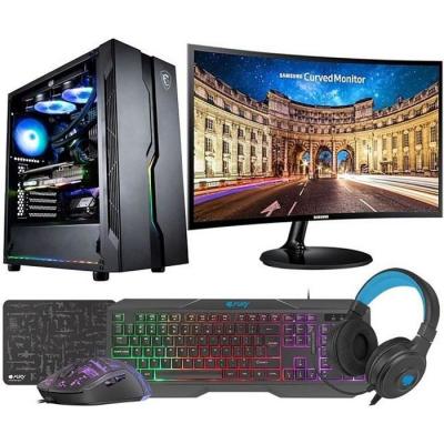 VIST  PC Gaming Ryzen 7 5700G - RAM 32Go - RX VEGA8 - SSD 1To M.2 - LCD 24 - Windows 11 Pro