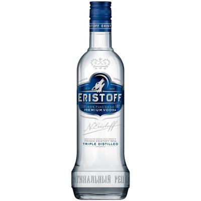 ERISTOFF Vodka Premium 100% Pur Grain  - La Bouteille De 70 Cl