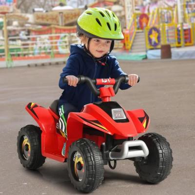 GOPLUS  - Voiture 4x4 Quad Buggy Electrique,Quad atv 6V avec Marche Arriere et Frein Electrique,Avancer et Reculer, Controle par Poignee,Recommande