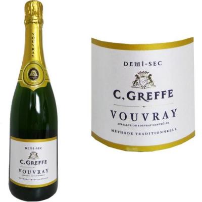 C. GREFFE Vouvray demi-sec 12.5&deg;, C.Greffe (75 cl) 