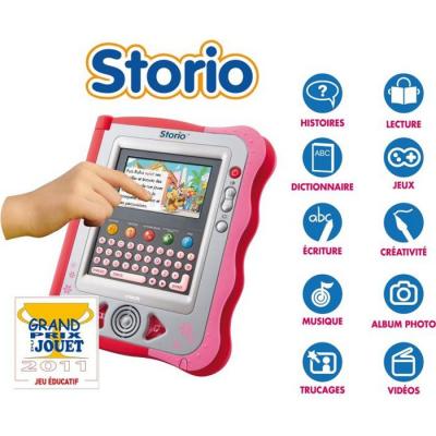 VTECH  Console Storio Rose + Jeu Rufus 