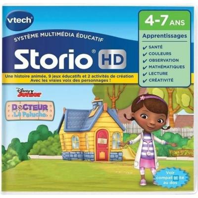 VTECH Jeu pour tablette HD Storio  Docteur la peluche 