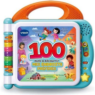 VTECH Jeu d &eacute;veil  baby mon imagier bilingue mes endroits pr&eacute;f&eacute;r&eacute;s