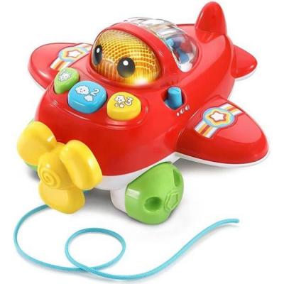 VTECH BABY V&eacute;hicule interactif Pirouette mon avion des d&eacute;couvertes 