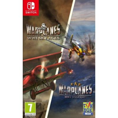 JUST FOR GAMES MAXIMUM ENT. Warplanes Double Pack (WWI Sky Aces + WWII Dogfight) (SWITCH)