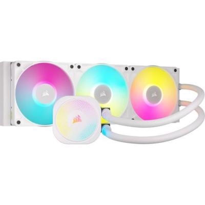 CORSAIR Kit Watercooling CPU  ICUE LINK TITAN 360 RX RGB blanc