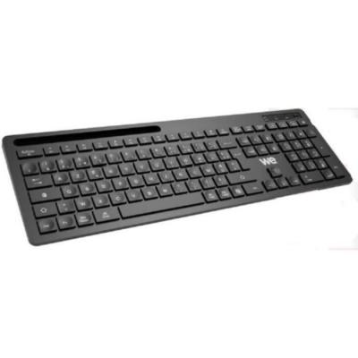WE Clavier Sans Fil Bluetooth  Support T&eacute;l&eacute;phone Int&eacute;gr&eacute; (noir)