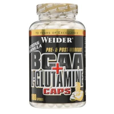 WEIDER  BCAA + L Glutamine Muscle recovery 180 NTT