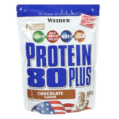 WEIDER  Prot&eacute;ine 80 Plus 500 g - Formules avanc&eacute;es