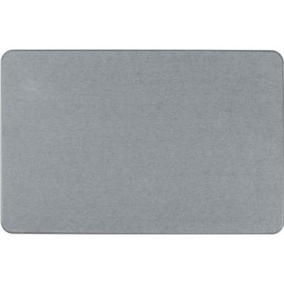 WENKO Tapis de bain diatomite Simi, tapis salle de bain antid&eacute;rapant, diatomite, 60x39 cm, Gris - 