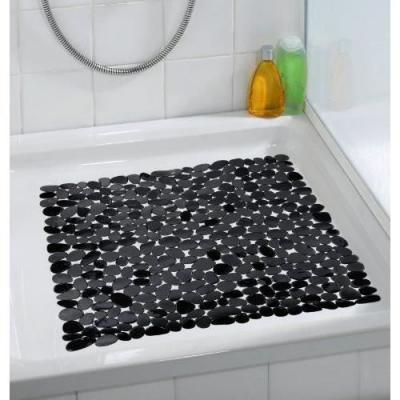 WENKO Tapis de douche Paradise - 54 x 54 - Noir