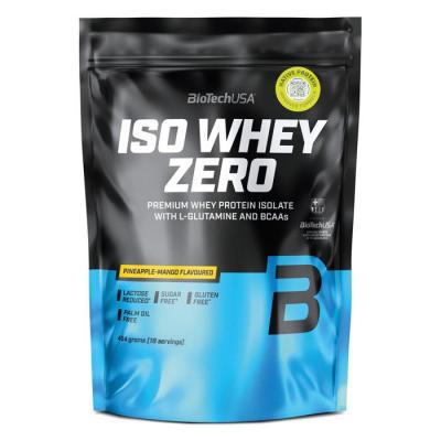 BIOTECH USA  Iso Whey Zero 454g Ananas Mangue - Isolat&nbsp;de&nbsp;lactos&eacute;rum