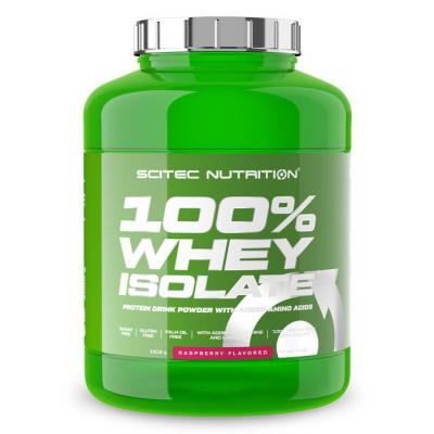 SCITEC NUTRITION  100% Whey Isolate 1816g Framboise - Isolat&nbsp;de&nbsp;lactos&eacute;rum