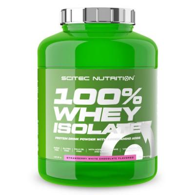 SCITEC NUTRITION  100% Whey Isolate 1816g - Isolat&nbsp;de&nbsp;lactos&eacute;rum