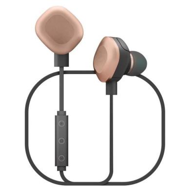 WIKO  &eacute;couteurs Bluetooth Wishake avec micro Noir/cuivre