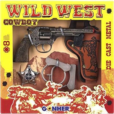 GONHER Cpa Toy Stir Wild West Set 8 Shots Multicolore