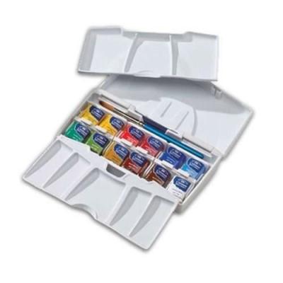 WINSOR & NEWTON Bo&icirc;te New Sketcher Plus aquarelle Cotman 12 x 1/2 godet