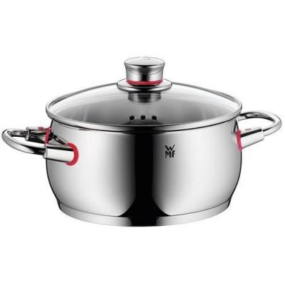WMF AG WMF 774206380 Faitout Bas, Acier Inoxydable, Argent, 20 cm, 30 x 23.5 x 13.5 cm