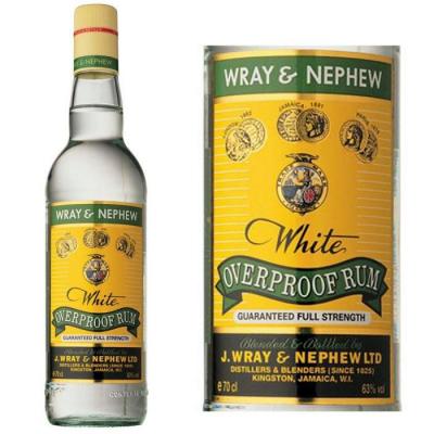 WRAY & NEPHEW  White Overproof Rum 70cl Rhum 