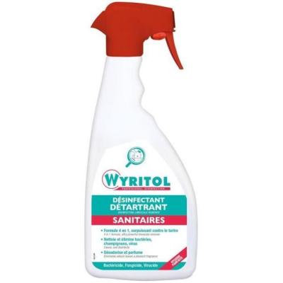 WYRITOL  d&eacute;sinfectant d&eacute;tartrant sanitaires 750ml