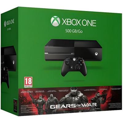 Console Microsoft Xbox One 500 Go + Gears of War Ultimate Edition 