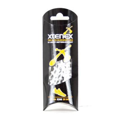 XTENEX  Special Running - Lacets autobloquant - Blanc - 75 cm