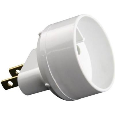 ZENITECH  - Adaptateur voyage UE/USA - Blanc