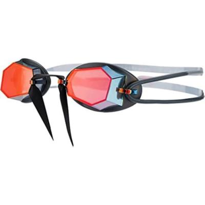 ZOGGS Lunettes de natation  miroir diamant gris noir