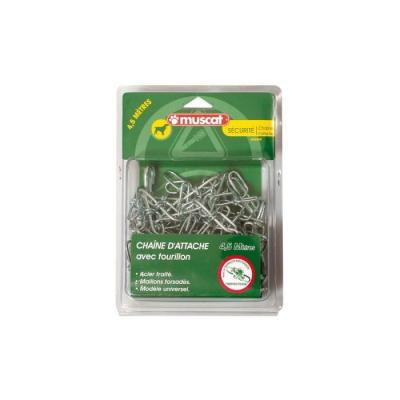 ZOLUX  Chaine dattache en acier - 4,5 m - Pour chien