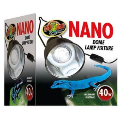ZOOMED Zoo Med Nano D&ocirc;me Douille pour Lampe pour Nano-Terrarium