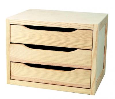 SERVARY Bloc tiroir pin , l.39 x P.30 x H.29.5 cm - 