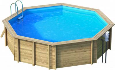 BWT Piscine bois Procopi Weva 530 &oslash;4 30 x h.1 33 m
