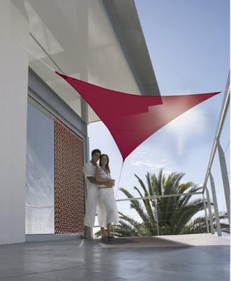  Voile ombrage Serenity - Triangulaire - Bordeaux - 3,60m 