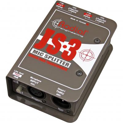 RADIAL  JS3 - Splitter 1 entr&eacute;e/3 sorties
