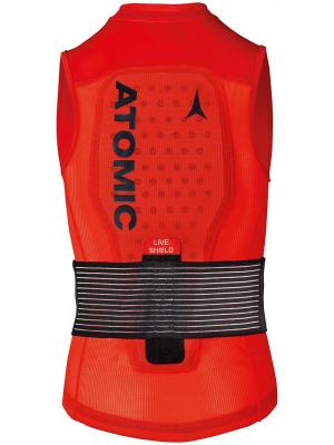 ATOMIC  Live Shield Vest JR, rouge 
