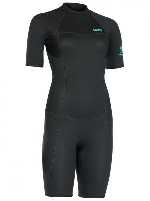 ION  Shorty &agrave; Manches Courtes Avec Fermeture &eacute;clair Au Dos Pour Femme Base Dl 2/2 Mm 