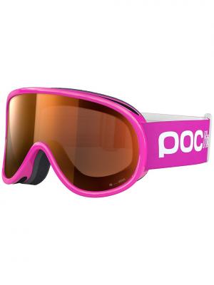 POC  ito Retina - Masque ski enfant Fluorescent Pink Taille unique