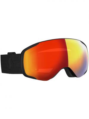 SCOTT  Masque de ski Vapor Black/enhancer Red Chrome Noir